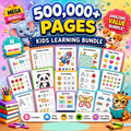 Méga Pack Éducatif 18000+Fiches d'Activités Enfants 2-10 ans |
